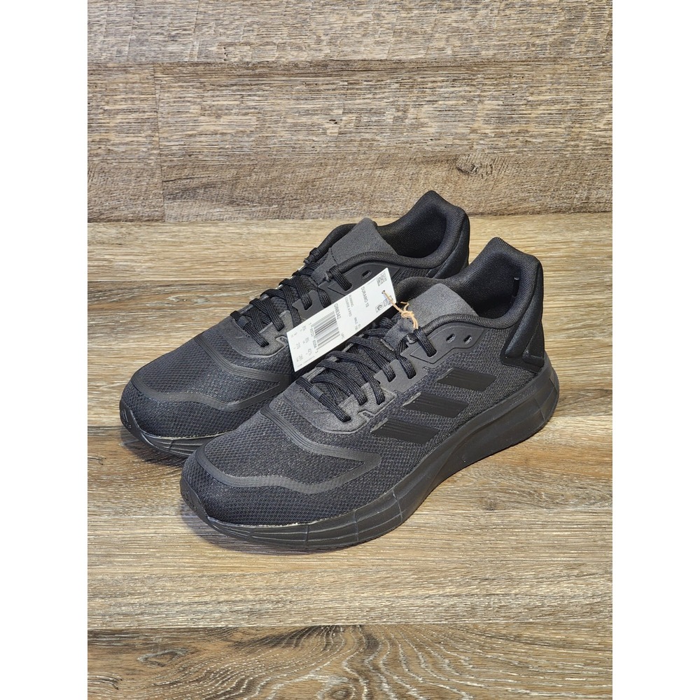 Adidas Duramo 10 Wide Sneaker Mens‎ Size 9 Athletic Running Shoes Triple Black